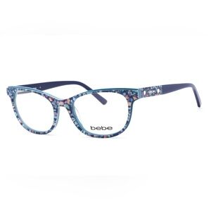 New Bebe eyeglasses BB5198 400 Navy Floral